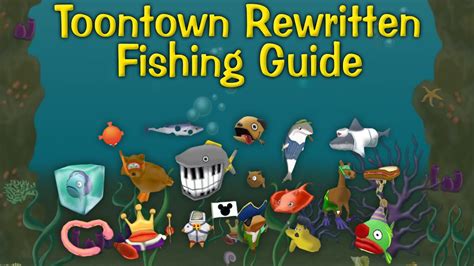 Toontown Rewritten Fishing Guide Youtube