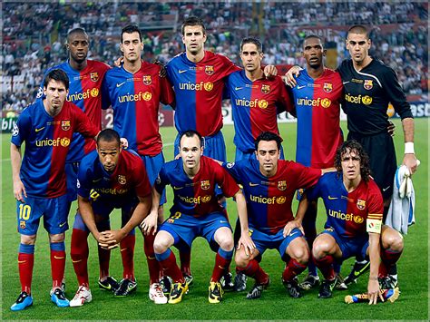 Barcelona The Best Team El Barca De Las 6 Copas