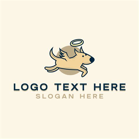 Pet Dog Halo Logo Brandcrowd Logo Maker