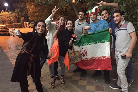 On Streets Of Tehran Iranians Celebrate A Long Sought Opening To World
