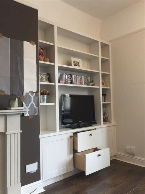 Maybe you would like to learn more about one of these? Bespoke Alcove Unit | Media furniture, Living room wall ...