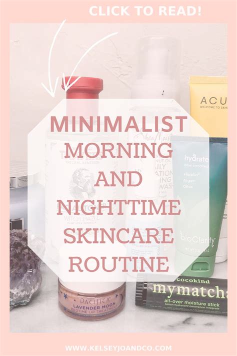 My Minimalist Skincare Routine Clean Skincare Minimalist Skincare