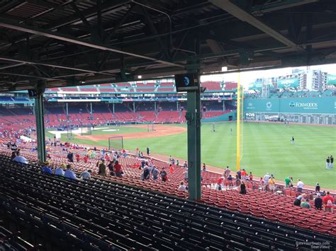 Fenway View From Seat