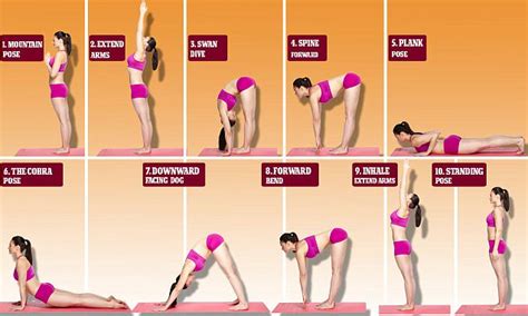 Lose Weight With Yoga In 10 Steps To A Trim Tum Daily Mail Online
