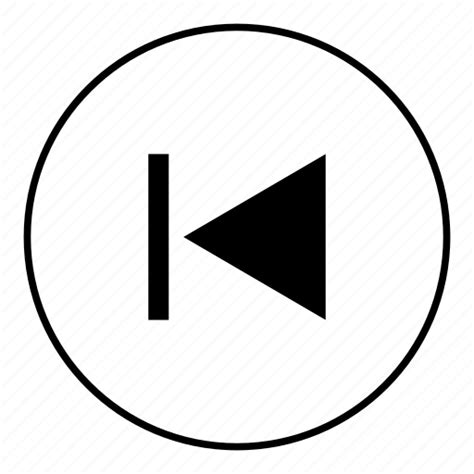 Media Control Music Control Player Button Previous Icon