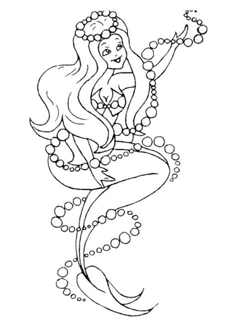 Coloriage sirene coloriages  Mermaid coloring, Barbie coloring pages