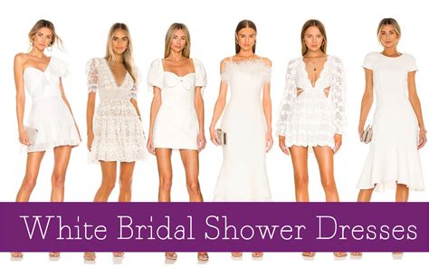 White Bridal Shower Dresses Hi Miss Puff