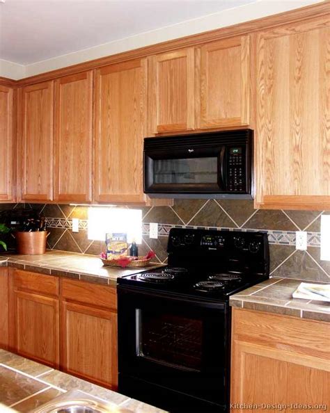 Kitchen lovely and durable oak kitchen open. Pictures of Kitchens - Traditional - Light Wood Kitchen ...