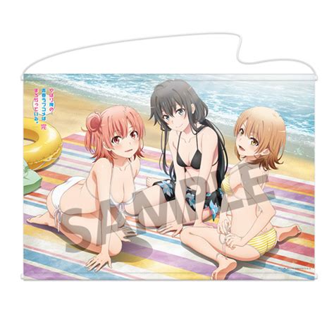 “oregairu” Lets Enjoy Beach With Yukino Yui And Iroha In Swimsuits♪ Impactful B1 Tapestry And