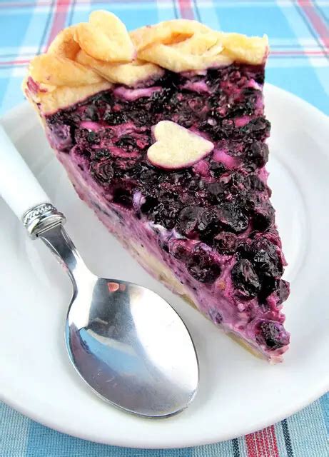 Blueberry Cream Cheese Pie Taste Of Recipe