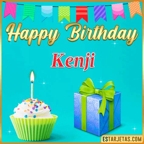 Feliz Cumpleaños Kenji Imágenes  Tarjetas Y Mensajes