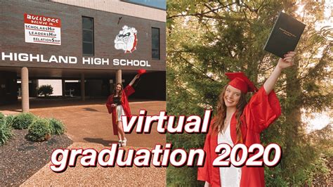 Virtual Graduation 2020 My Experience Get Ready With Me Youtube