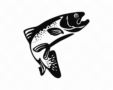 Rainbow Trout Svg Rainbow Trout Clipart Rainbow Trout Png Etsy India