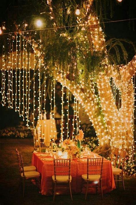 inspiring magical ways   fairy lights   garden