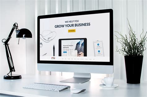 Professional Business Website Template Free PSD | PSD Graphics