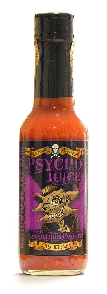 Psycho Juice 70 Scorpion Pepper Killer Hot Sauce 148ml Britishshopinwarsaw