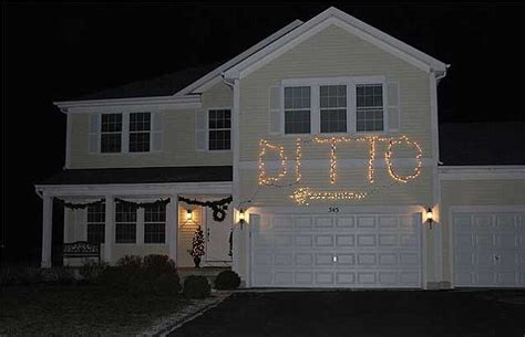Ditto When You Cant Compete With Your Neighbours Christmas Lights