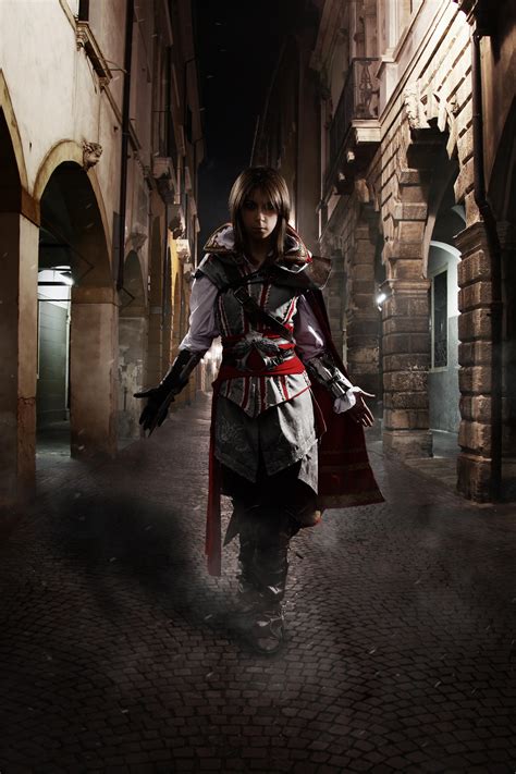 Ezio Auditore Cosplay Assassin S Creed Female By Vertishake On