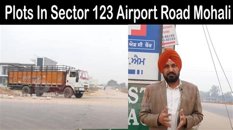 Plot In Sector 123 Airport Road Mohali Youtube