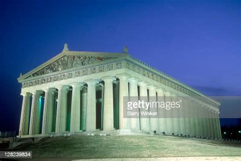 The Parthenon In Centennial Park Nashville Tn High Res Stock Photo