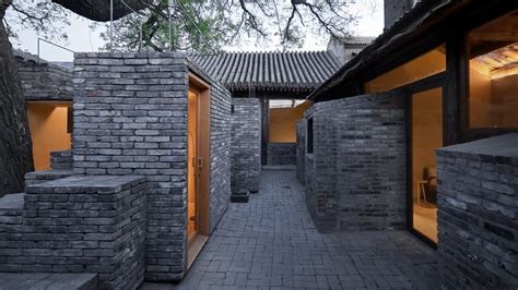 Zhang Ke Slots Work And Play Spaces Into Beijings Hutong Courtyards
