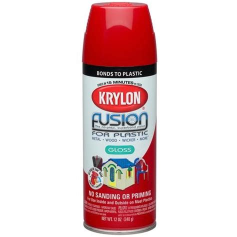 Krylon Fusion Spray Paint Red Pepper