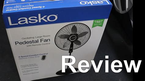 Lasko Pedestal Fan Assembly And Review Model Number S20620 Youtube