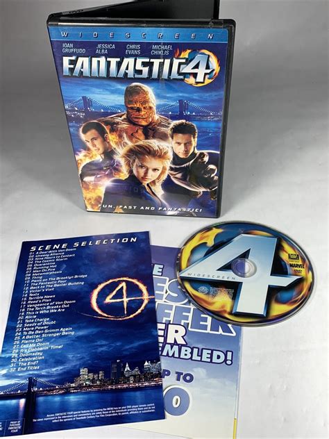 Fantastic Four Dvd 2005 Full Screen 24543196150 Ebay