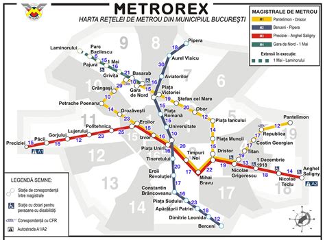Harta Metroului Din București Parcursă Pe Jos Lipovanro