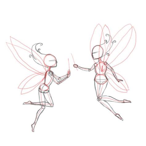 How To Draw A Fairy Body At How To Draw