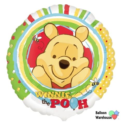 18 Winnie The Pooh All Occasion Mylar Foil Balloon Balloon