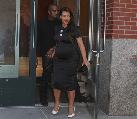 Kim Kardashian Blames God For Pregnancy Weight Gain Look What I Can