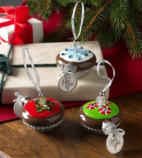 Cupcake Handmade Christmas Ornaments