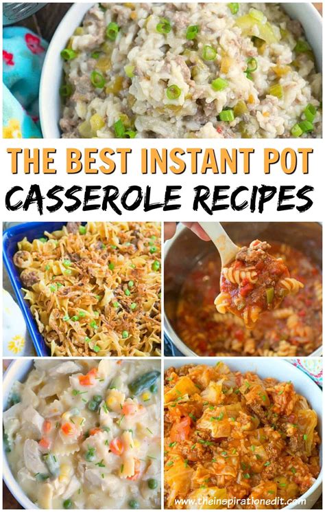 The Best Instant Pot Casserole Recipes | Casserole recipes ...