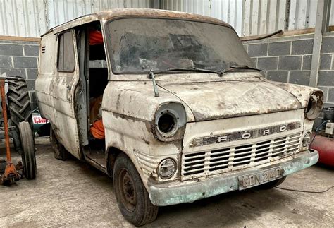 1966 Mk1 Ford Transit Custom V4 Uk Barn Finds