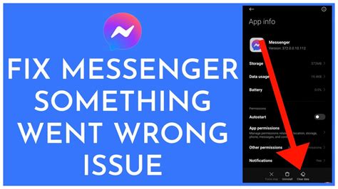 How To Fix Messenger Something Went Wrong Issue Messenger Went Wrong