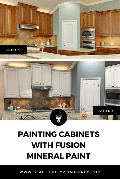 Remove all cabinet doors, drawers and drawer fronts. Painting Cabinets with Fusion Mineral Paint (With images) | Painting cabinets, Fusion mineral ...