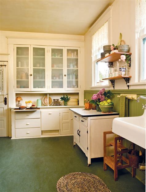 Vintage Kitchen Kitchen Restoration Kitchen Flooring Kitchen Remodel