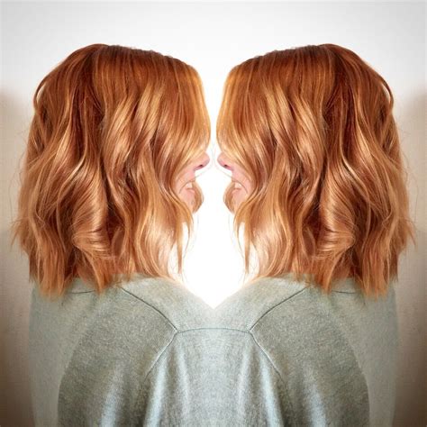Best Copper Balayage By Jordan Hair Image Of Apricot Blonde Popular And Trend Cheveux Couleur
