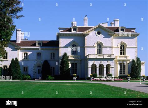 The Astors Beechwood Mansion In Newport Rhode Island Stock Photo Alamy