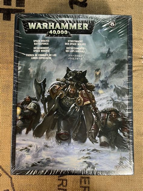 Warhammer 40k Space Wolves Battleforce Nib Rare Factory Sealed Ebay
