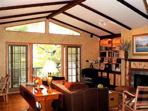 When the house she ended up with didn't have any, she decided to investigate options to add them. Timber Faux Beam Ceiling Design - Family Room - New York ...
