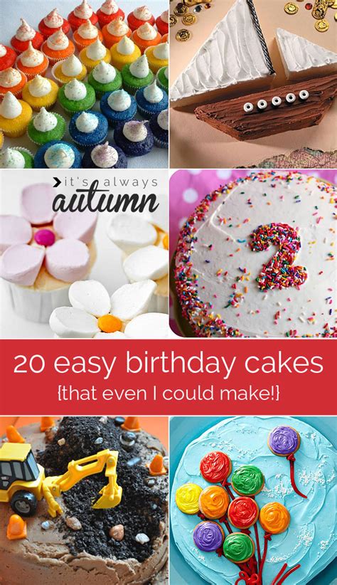 I feel so lucky to be your friend. 20 easy-to-decorate birthday cakes (that even I can't mess up) - It's Always Autumn