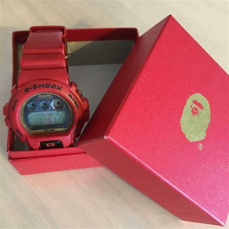 Those attending the 'bape xxv' anniversary launch in tokyo this saturday (september 29) will have access to the presale. A BATHING APE G-SHOCK Red BAPE Super rare limited wrist ...