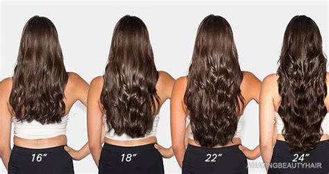 Hair Extension Length Guide How To Choose The Right Hair Extensions
