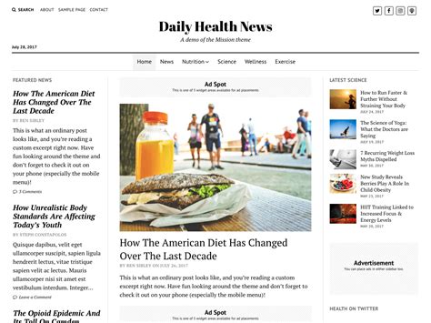 These short clips will help you attract and boost your viewers, especially for branding purposes. Mission News Download Free Wordpress Theme 【2020】
