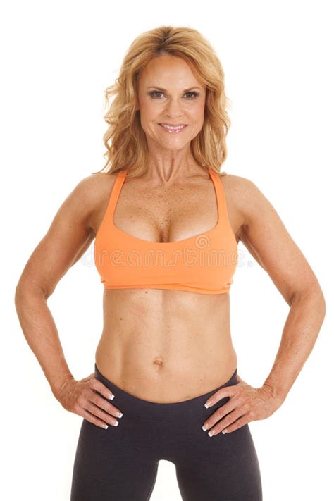 Mows up t o 1/2 acre, gps included. Mature Woman Orange Bra Stand Hands Hips Royalty Free ...