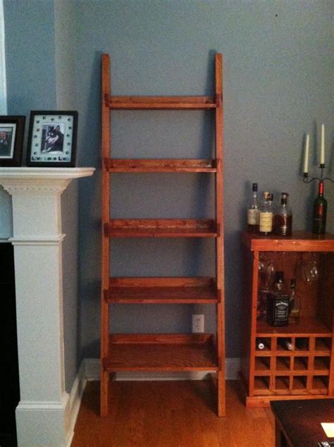 The Leaning Bookshelf From A Front View He Does Great Work O With