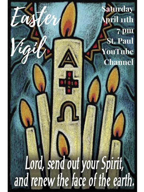 Easter Vigil On Youtube St Paul Lutheran Church