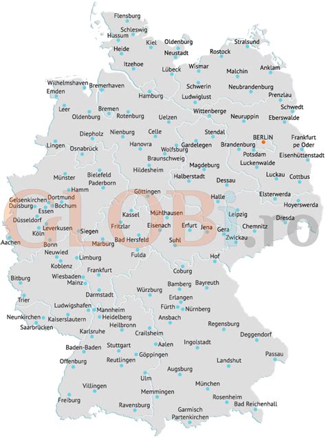 Dispus La Timp Conduce Harta Geografica A Germaniei Concediere Speriind Pas